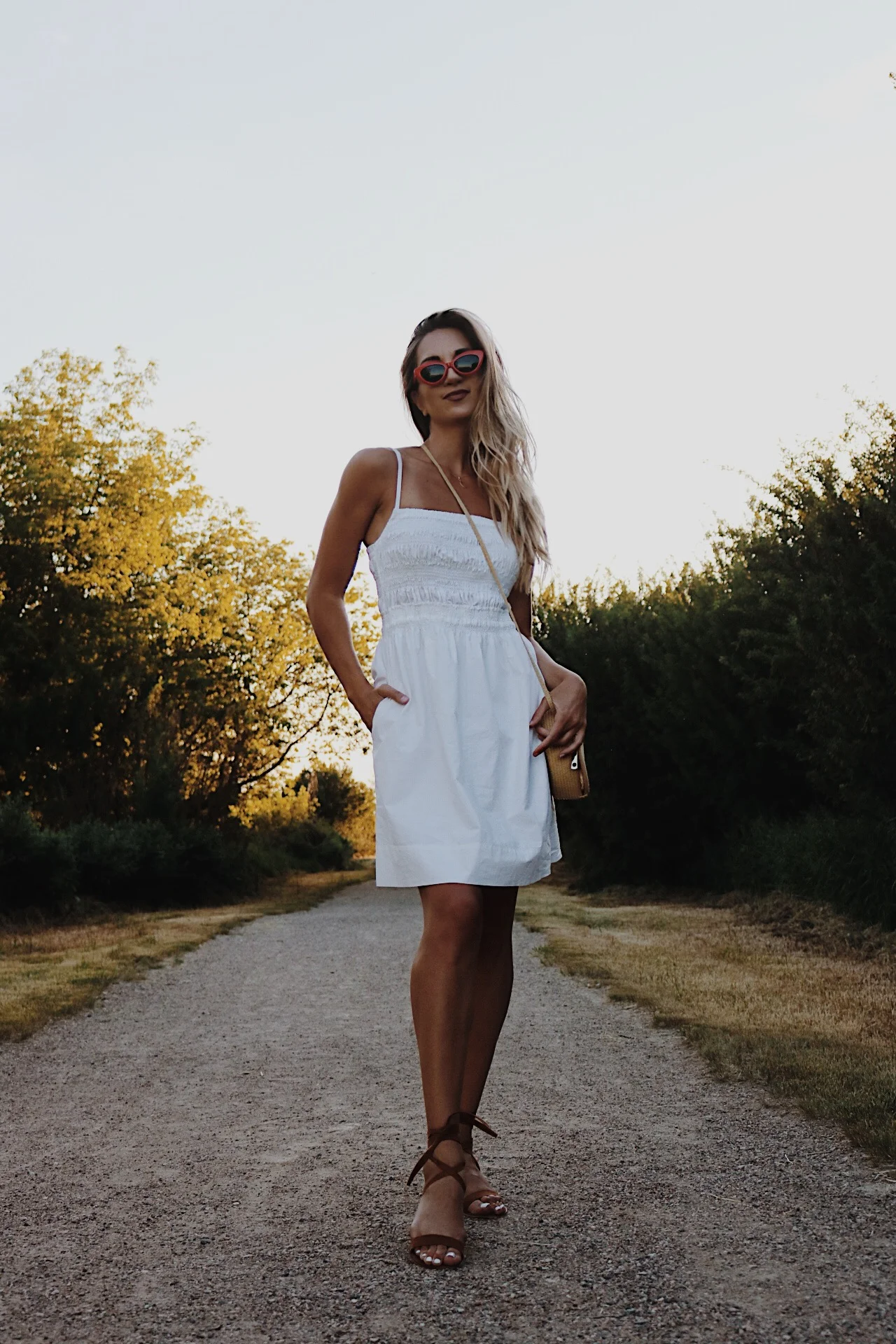 White summer cheap dress canada